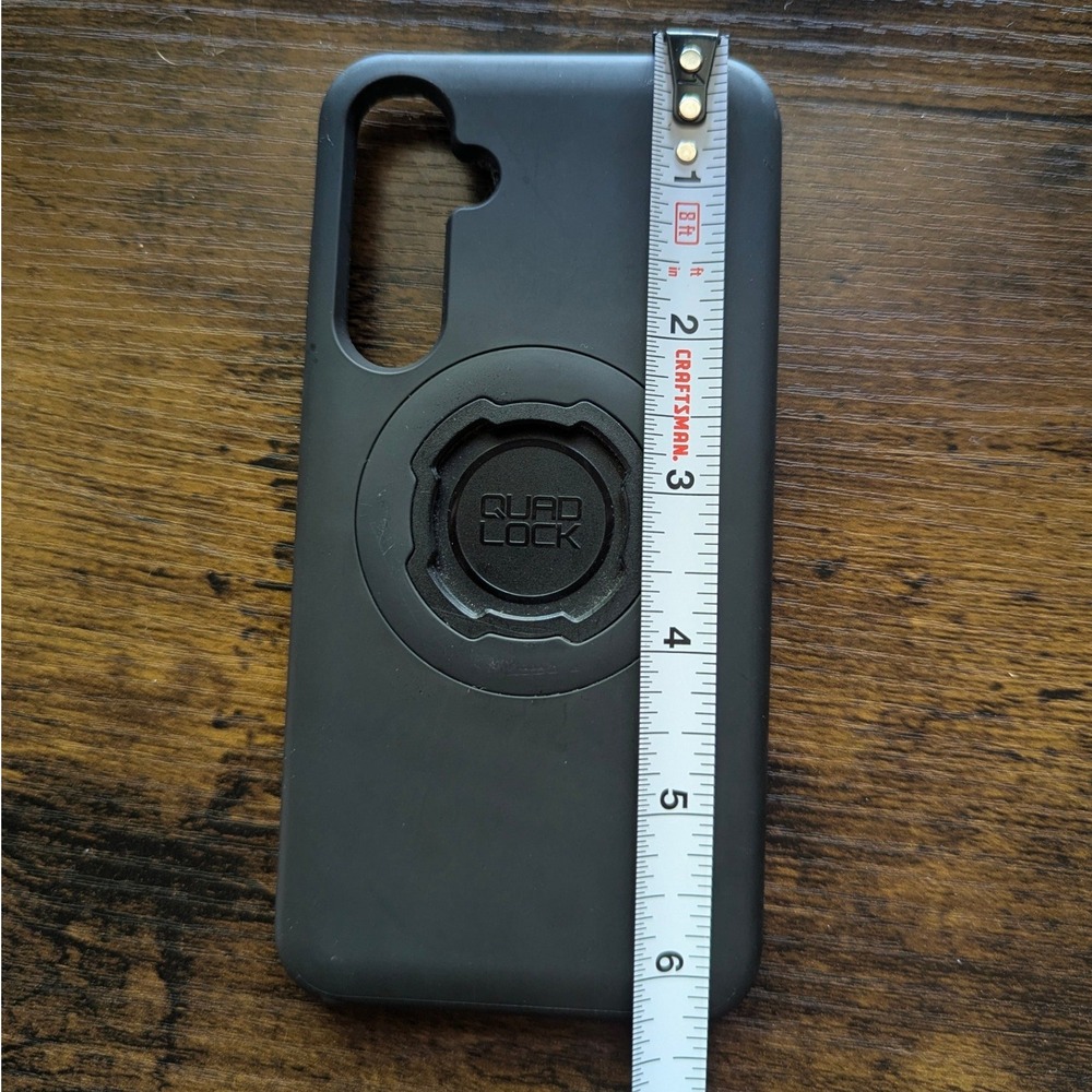 Samsung Galaxy S23 FE Quad Lock Black Twist and Lock Phone Case Bike (case only) - Picture 7 of 7